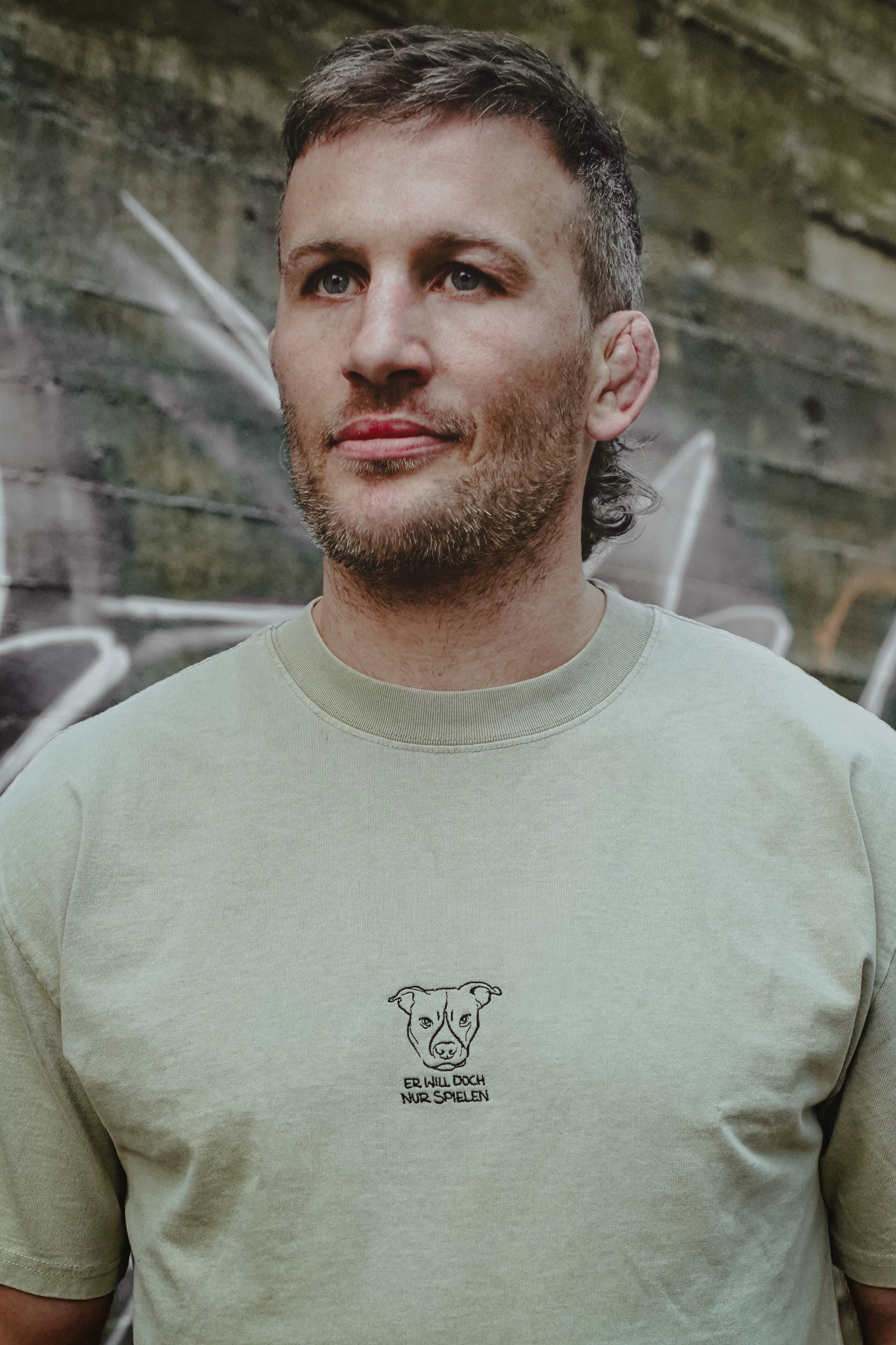 T-Shirt "Ralphy - Er will nur spielen"