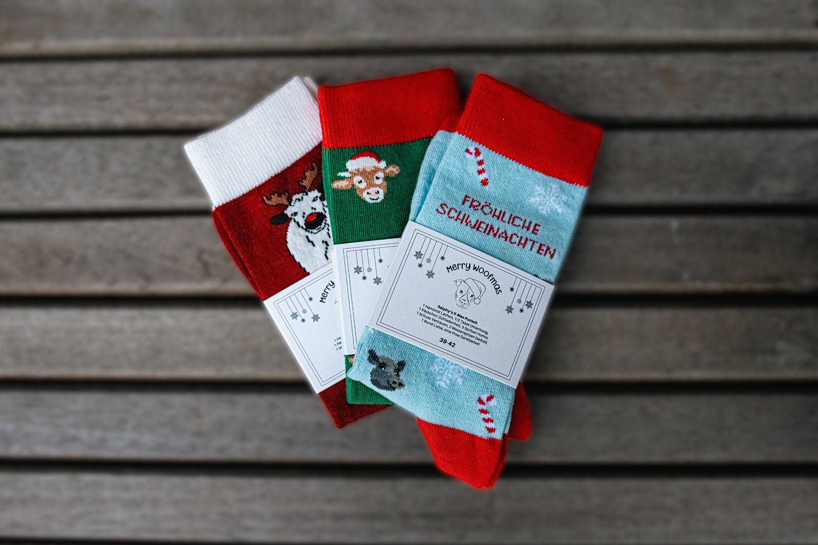 "Weihnachtshelden" Socken Bundle